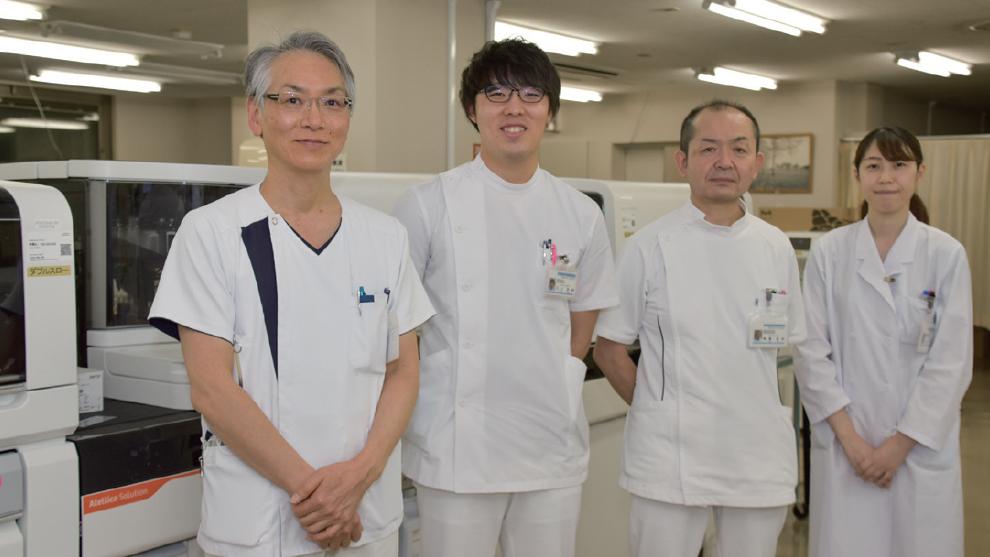 青森市民病院検査部門の皆さま