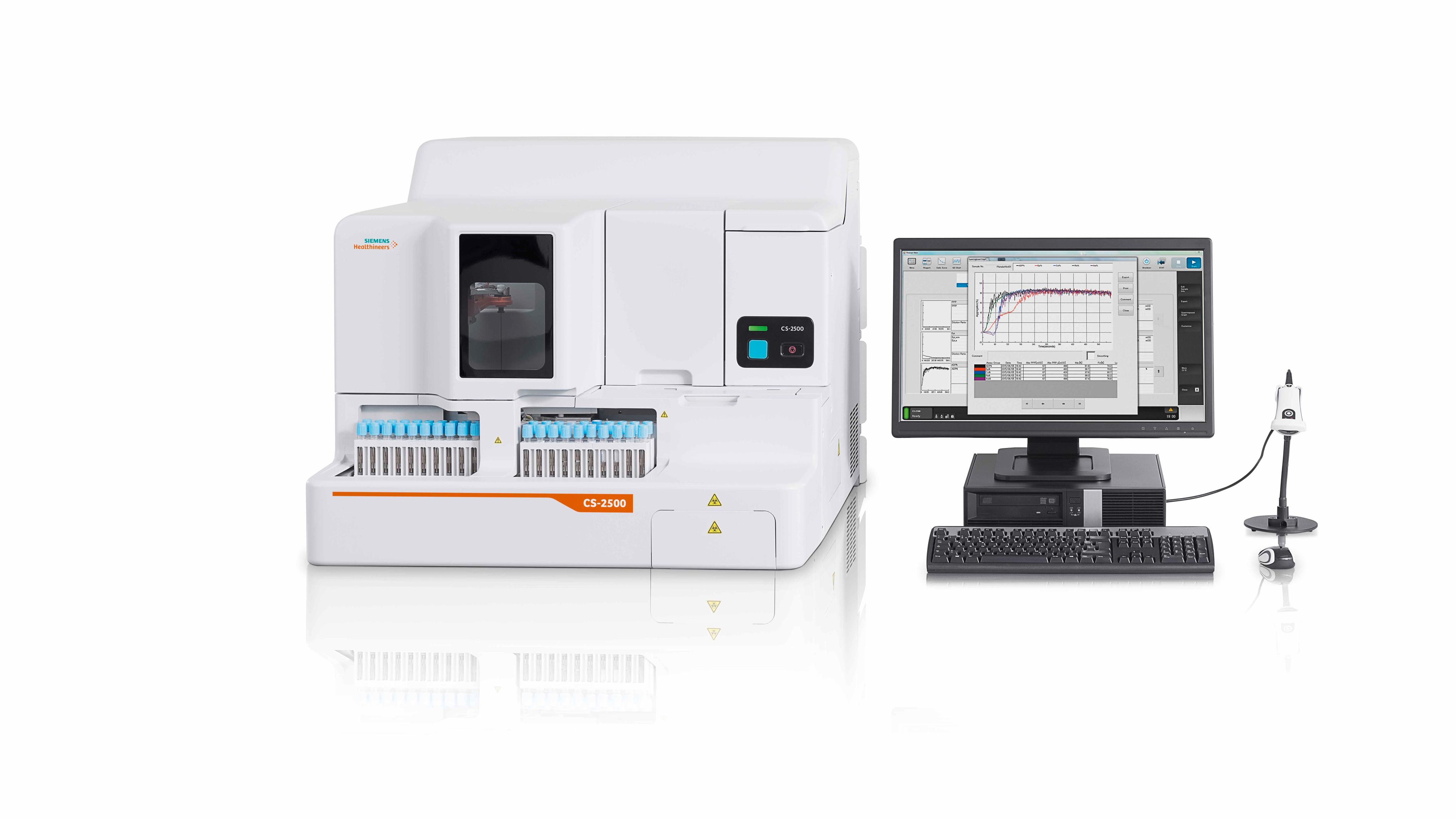 CS-2500 System: Mid-volume automated coagulation analyzer