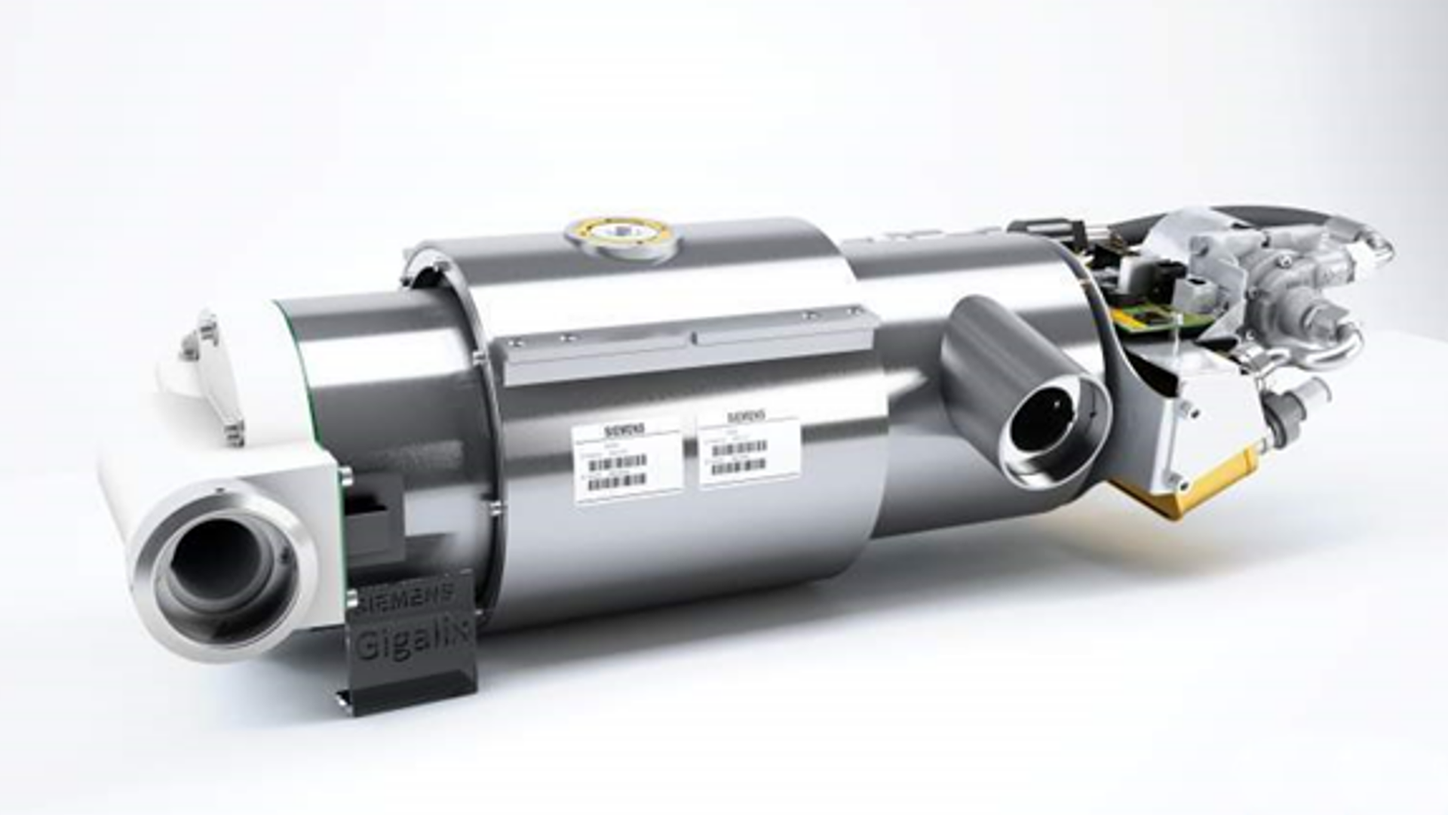 GIGALIX X-ray tube featuring flat emitter technology and quadratic focal spots for superior image resolution. Enables low-dose operation, high pulsed fluoroscopy current, and slim stand design for optimized patient access.