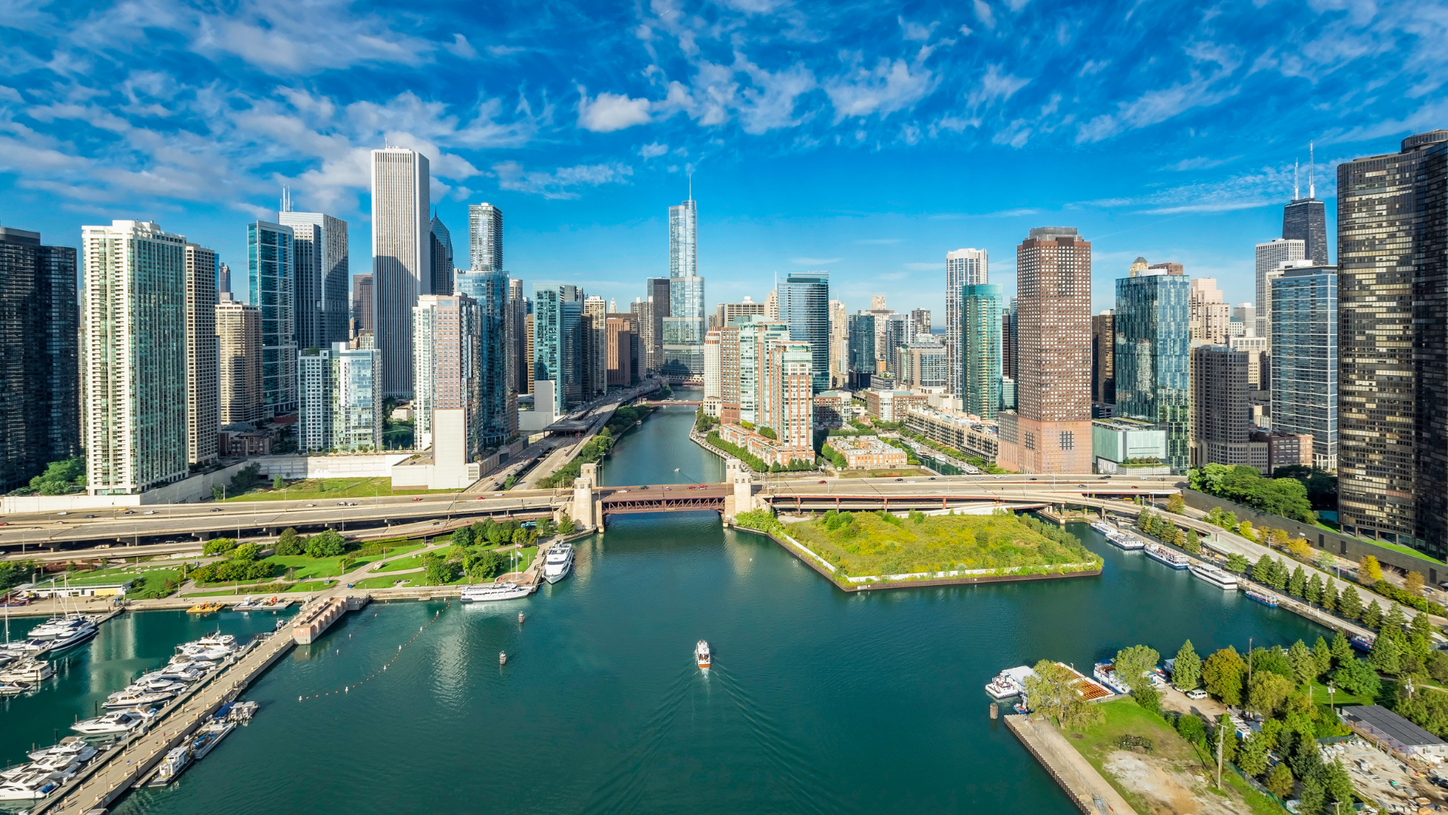 chicago illinois skyline
