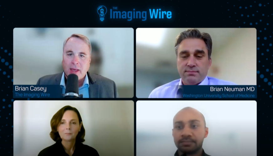 Screenshot of The Imaging Wire interview
