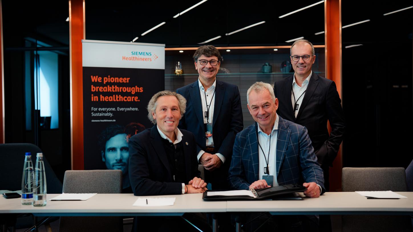 Ondertekening 11-jarig technologisch partnership HOH en Siemens Healthineers