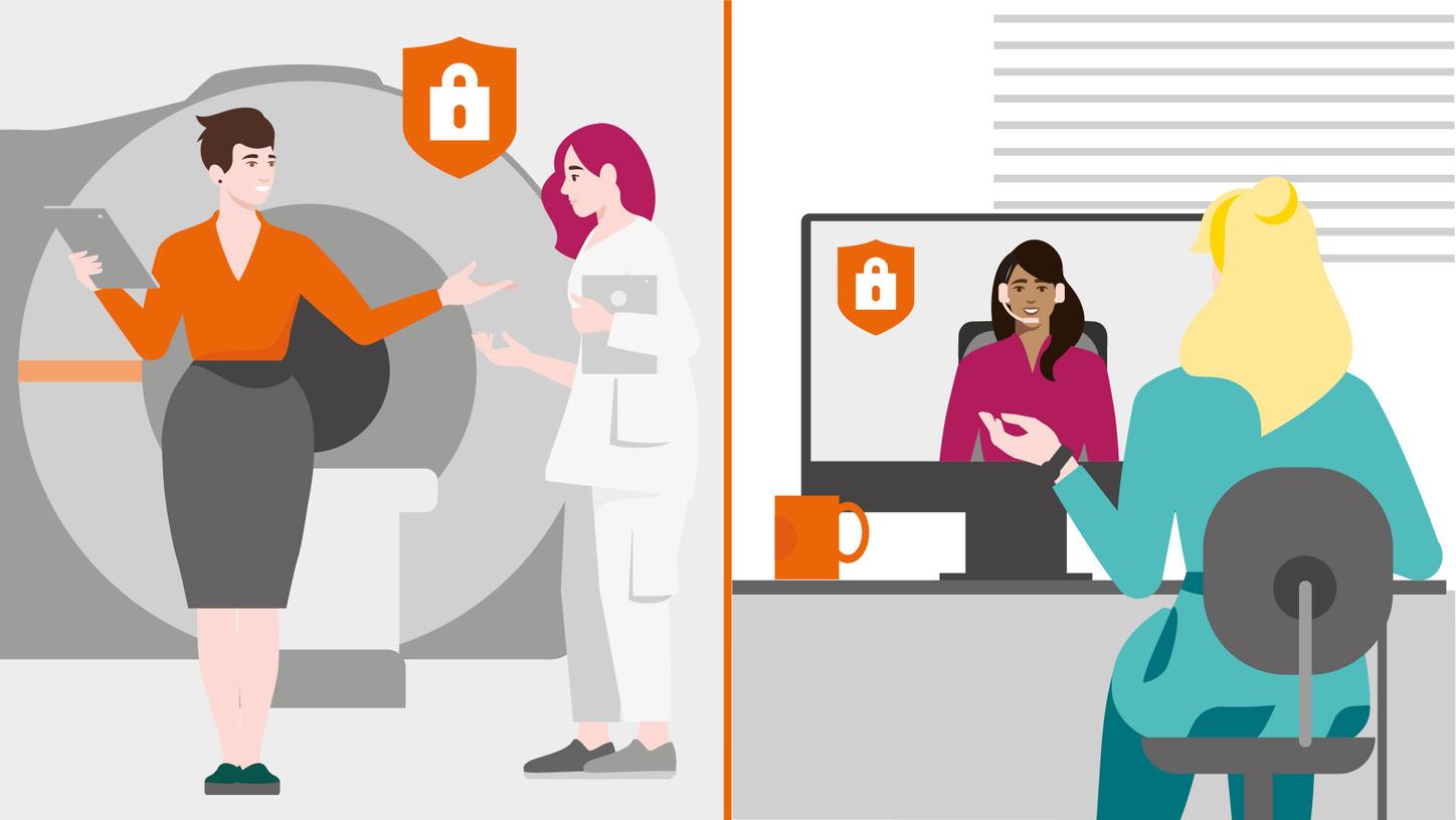 Siemens Healthineers Smart Remote Services connects your medical staff with our application experts