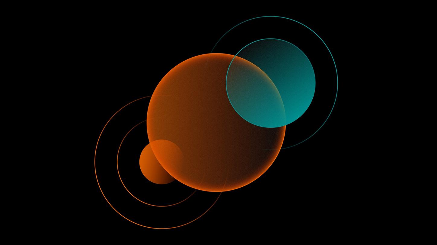 Keyvisual Circles orbital diagonal