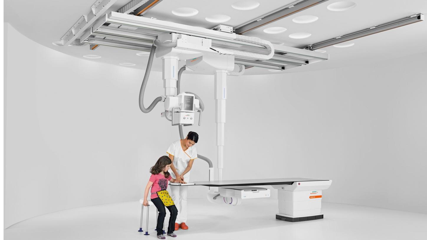 Twin Robotic X-ray system Multitom Rax in Pedriatic Care