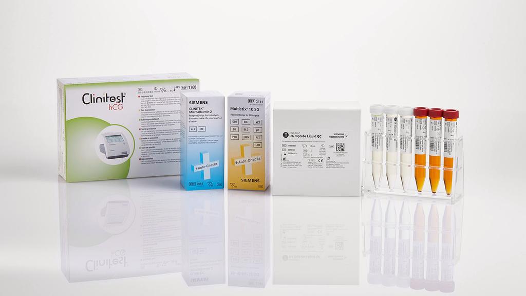ChekStix Urinalysis Liquid Quality Control Products Siemens