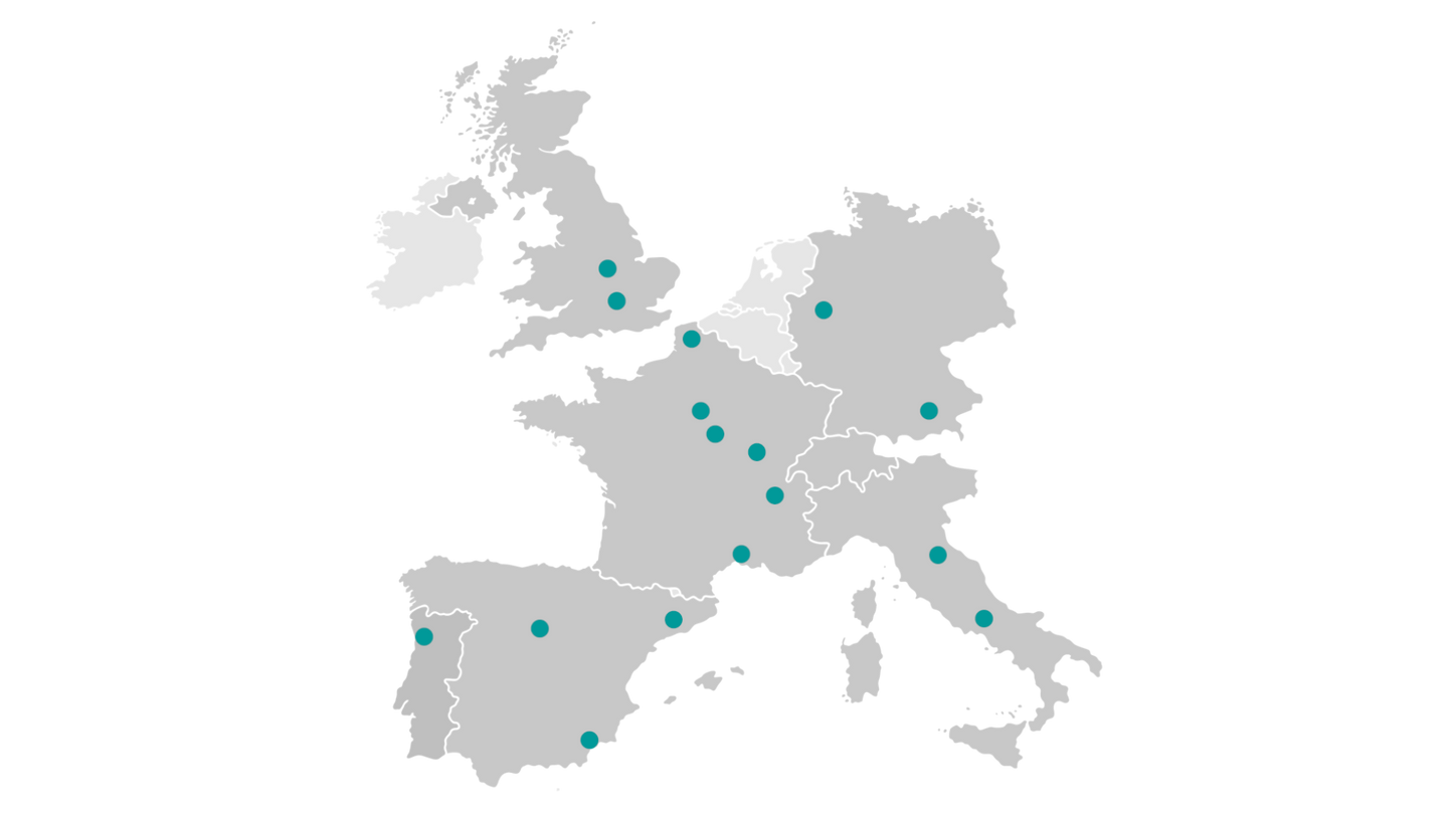 World map Radiopharma