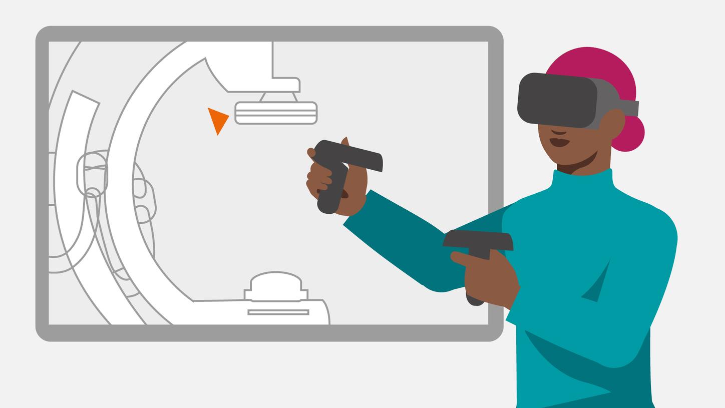Simulated environments and Augmented Reality enable hands-on training in a safe environment