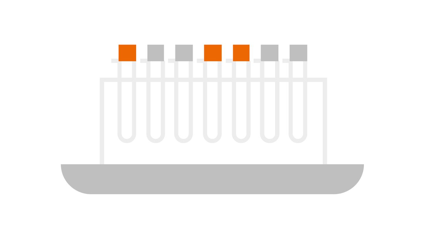 Illustration of test tubes in a rack representing therapeutic drug monitoring and immunosuppressant drug testing