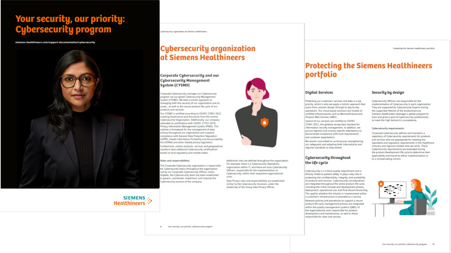 Cybersecurity Program brochure cover